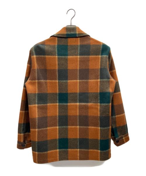 PENDLETON（ペンドルトン）PENDLETON (ペンドルトン) ウールジャケット 70s オレンジ サイズ:Sの古着・服飾アイテム