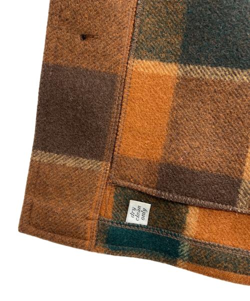 PENDLETON（ペンドルトン）PENDLETON (ペンドルトン) ウールジャケット 70s オレンジ サイズ:Sの古着・服飾アイテム
