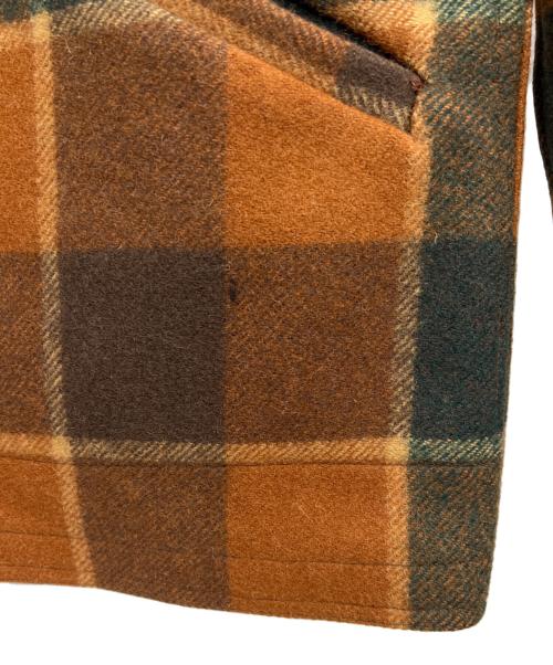 PENDLETON（ペンドルトン）PENDLETON (ペンドルトン) ウールジャケット 70s オレンジ サイズ:Sの古着・服飾アイテム