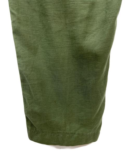 US ARMY（ユーエスアーミー）US ARMY (ユーエスアーミー) ベイカーパンツ 60s グリーン サイズ:MEDIUMの古着・服飾アイテム