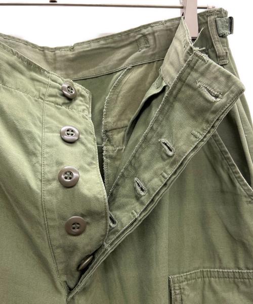 US ARMY（ユーエスアーミー）US ARMY (ユーエスアーミー) ジャングルファティーグパンツ 1967年 グリーン サイズ:SMALL REGULARの古着・服飾アイテム
