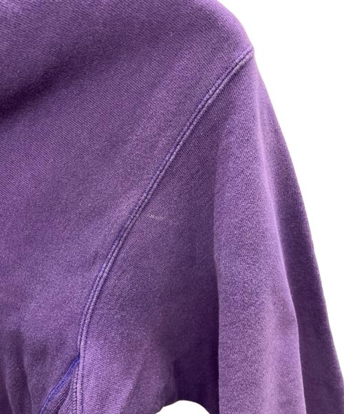Champion（チャンピオン）Champion (チャンピオン) クルーネックスウェット パープル×グリーン サイズ:LARGEの古着・服飾アイテム