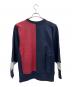 Champion (チャンピオン) クルーネックスウェット レッド×ネイビー サイズ:LARGE：15000円