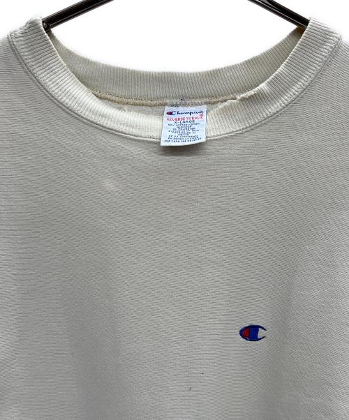 Champion（チャンピオン）Champion (チャンピオン) クルーネックスウェット アイボリー サイズ:X-LARGEの古着・服飾アイテム