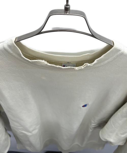 Champion（チャンピオン）Champion (チャンピオン) クルーネックスウェット アイボリー サイズ:X-LARGEの古着・服飾アイテム