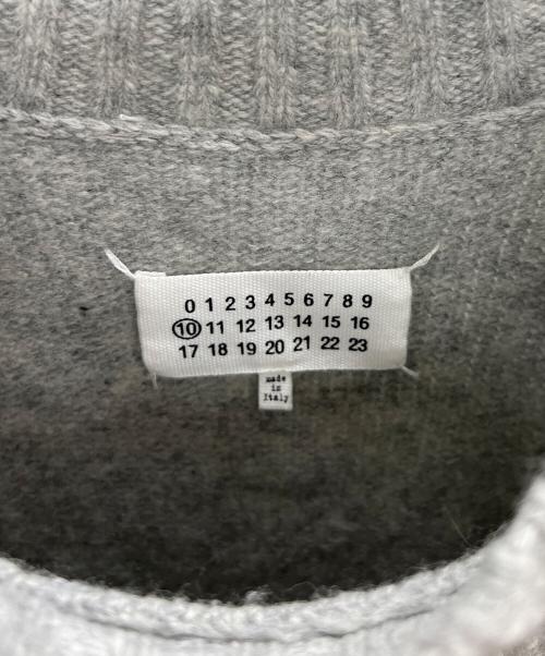 Maison Margiela（メゾンマルジェラ）Maison Margiela (メゾンマルジェラ) 厚手ニット グレー サイズ:Mの古着・服飾アイテム