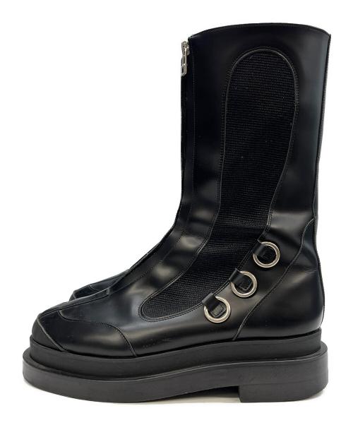 FUMIKA UCHIDA（フミカウチダ）FUMIKA UCHIDA (フミカウチダ) SEMI PATENT ZIP UP BOOTS ブラック サイズ:37の古着・服飾アイテム