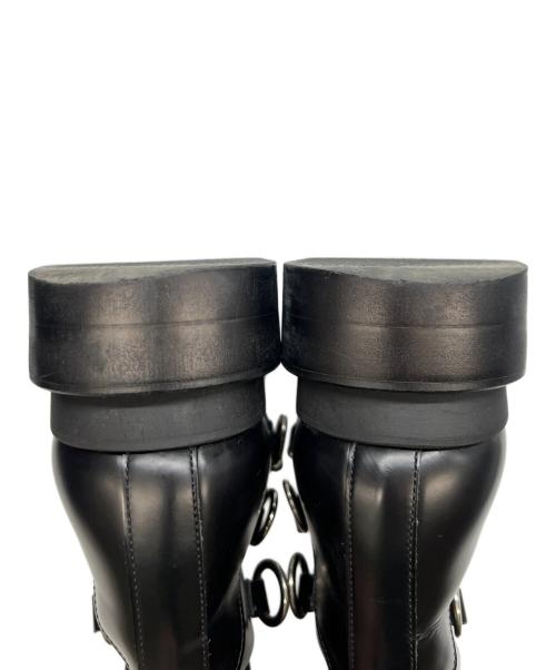 FUMIKA UCHIDA（フミカウチダ）FUMIKA UCHIDA (フミカウチダ) SEMI PATENT ZIP UP BOOTS ブラック サイズ:37の古着・服飾アイテム
