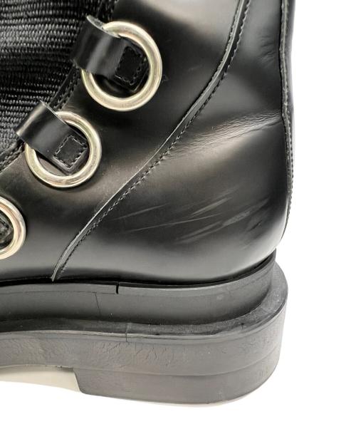 FUMIKA UCHIDA（フミカウチダ）FUMIKA UCHIDA (フミカウチダ) SEMI PATENT ZIP UP BOOTS ブラック サイズ:37の古着・服飾アイテム