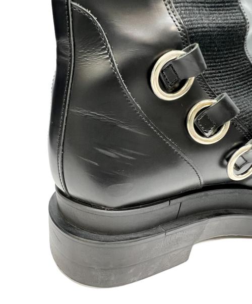 FUMIKA UCHIDA（フミカウチダ）FUMIKA UCHIDA (フミカウチダ) SEMI PATENT ZIP UP BOOTS ブラック サイズ:37の古着・服飾アイテム