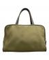 TOUT Y EST (トゥティエ) ハンドバッグ SAC LOQUET TOILE グリーン：15000円