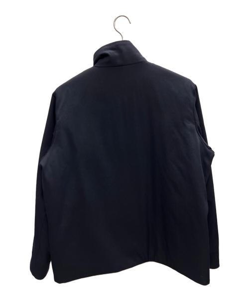 COLUMN（コラム）COLUMN (コラム) ノンミュールウールジップアップブルゾン ネイビー サイズ:Mの古着・服飾アイテム