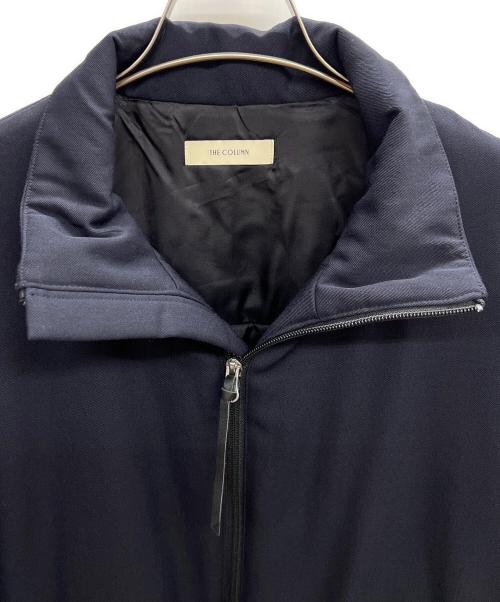 COLUMN（コラム）COLUMN (コラム) ノンミュールウールジップアップブルゾン ネイビー サイズ:Mの古着・服飾アイテム