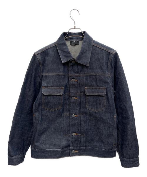 A.P.C.（アーペーセー）A.P.C. (アーペーセー) デニムジャケット インディゴ サイズ:Lの古着・服飾アイテム