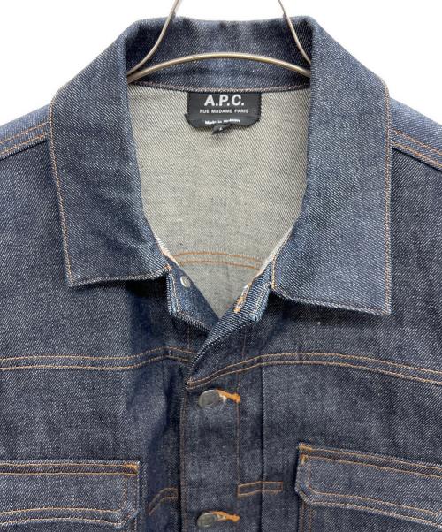 A.P.C.（アーペーセー）A.P.C. (アーペーセー) デニムジャケット インディゴ サイズ:Lの古着・服飾アイテム