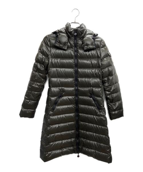 MONCLER（モンクレール）MONCLER (モンクレール) ダウンコート カーキ サイズ:XSの古着・服飾アイテム