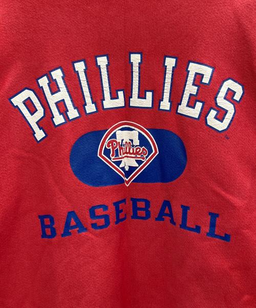 Champion REVERSE WEAVE（チャンピオン リバース ウィーブ）Champion REVERSE WEAVE (チャンピオン リバース ウィーブ) Champion REVERSE WEAVE PHILLIES 90s レッド サイズ:XX LARGEの古着・服飾アイテム
