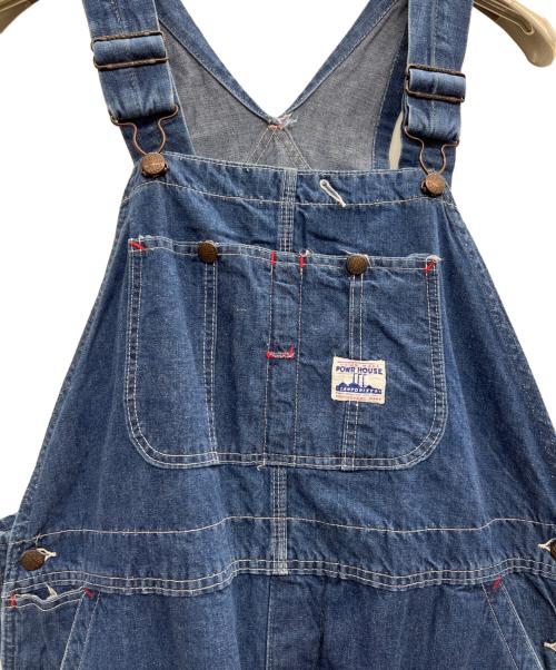powr house（パワーハウス）powr house (パワーハウス) オーバーオール 50s~60s インディゴ サイズ:不明の古着・服飾アイテム