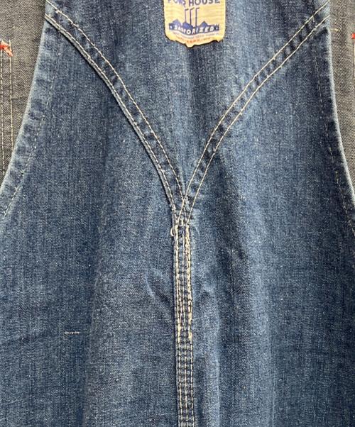 powr house（パワーハウス）powr house (パワーハウス) オーバーオール 50s~60s インディゴ サイズ:不明の古着・服飾アイテム