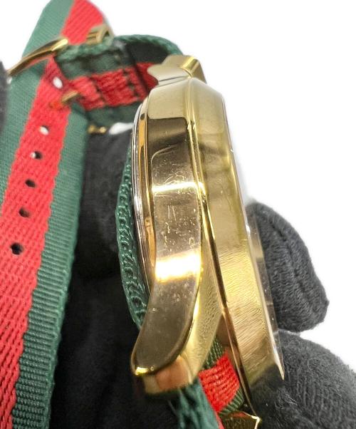 GUCCI（グッチ）GUCCI (グッチ) Gタイムレス　ル マルシェ デ メルヴェイユ グリーン・レッドの古着・服飾アイテム