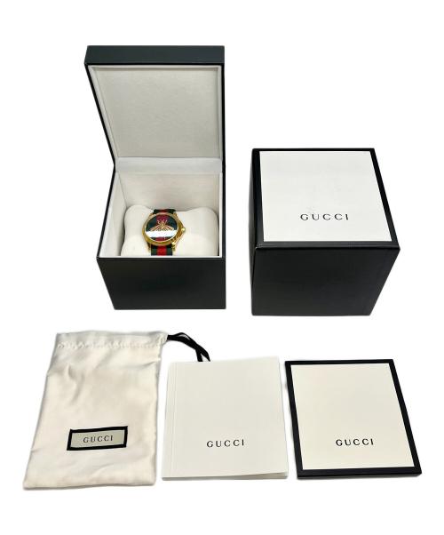 GUCCI（グッチ）GUCCI (グッチ) Gタイムレス　ル マルシェ デ メルヴェイユ グリーン・レッドの古着・服飾アイテム