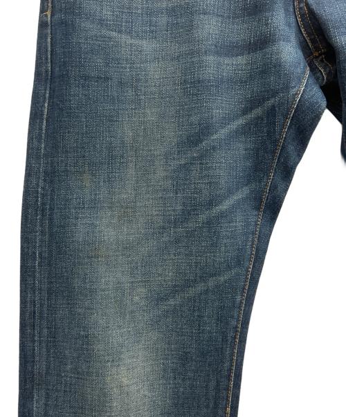DIOR HOMME（ディオール オム）Dior Homme (ディオール オム) コンバインデニム AW06 エディ期 ブルー×ブラック サイズ:29の古着・服飾アイテム