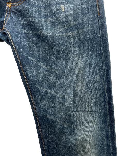 DIOR HOMME（ディオール オム）Dior Homme (ディオール オム) コンバインデニム AW06 エディ期 ブルー×ブラック サイズ:29の古着・服飾アイテム