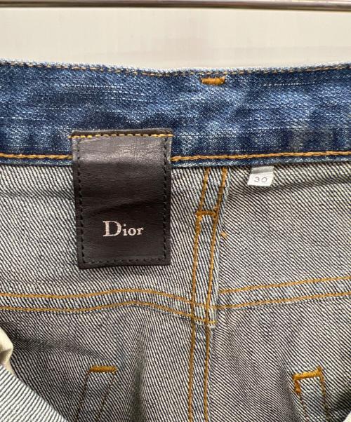 DIOR HOMME（ディオール オム）DIOR HOMME (ディオール オム) ラスターコーティングデニム 07AW エディ期 インディゴ サイズ:30の古着・服飾アイテム