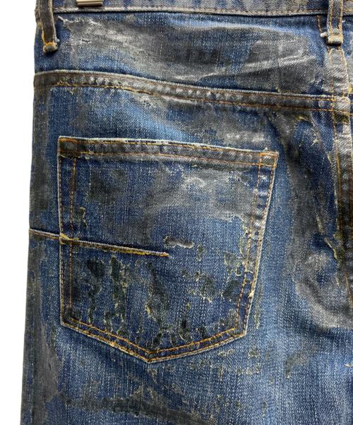 DIOR HOMME（ディオール オム）DIOR HOMME (ディオール オム) ラスターコーティングデニム 07AW エディ期 インディゴ サイズ:30の古着・服飾アイテム