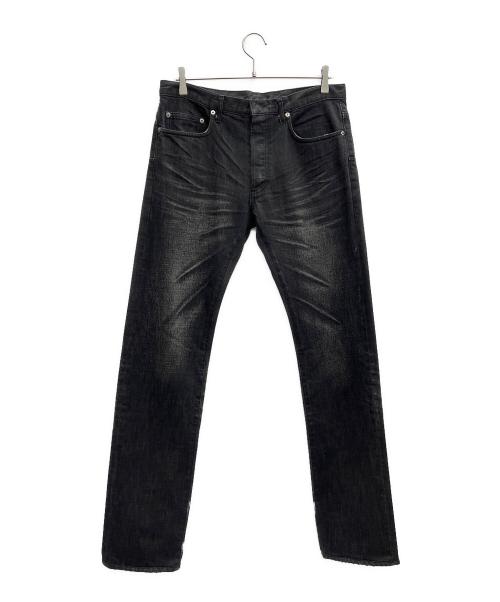 DIOR HOMME（ディオール オム）DIOR HOMME (ディオール オム) 爪痕ブラックデニムパンツ エディ期 グレー サイズ:30の古着・服飾アイテム