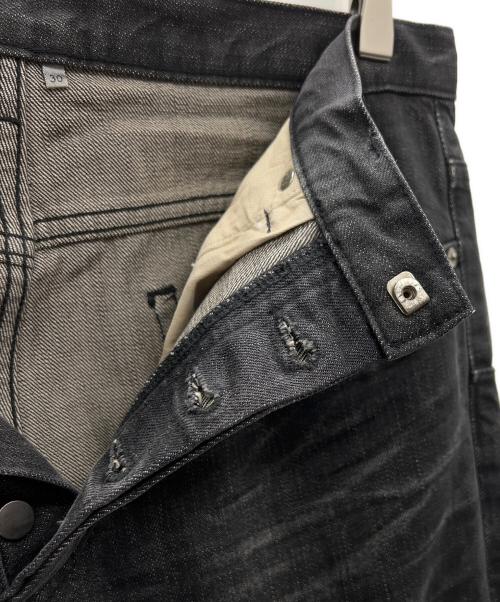 DIOR HOMME（ディオール オム）DIOR HOMME (ディオール オム) 爪痕ブラックデニムパンツ エディ期 グレー サイズ:30の古着・服飾アイテム