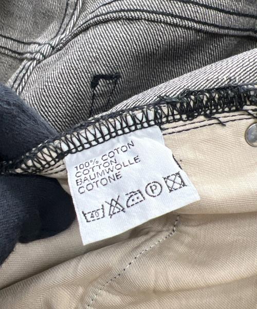 DIOR HOMME（ディオール オム）DIOR HOMME (ディオール オム) 爪痕ブラックデニムパンツ エディ期 グレー サイズ:30の古着・服飾アイテム