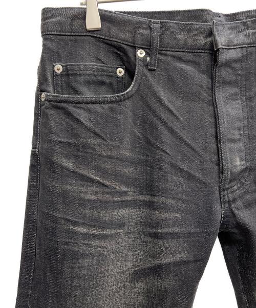 DIOR HOMME（ディオール オム）DIOR HOMME (ディオール オム) 爪痕ブラックデニムパンツ エディ期 グレー サイズ:30の古着・服飾アイテム