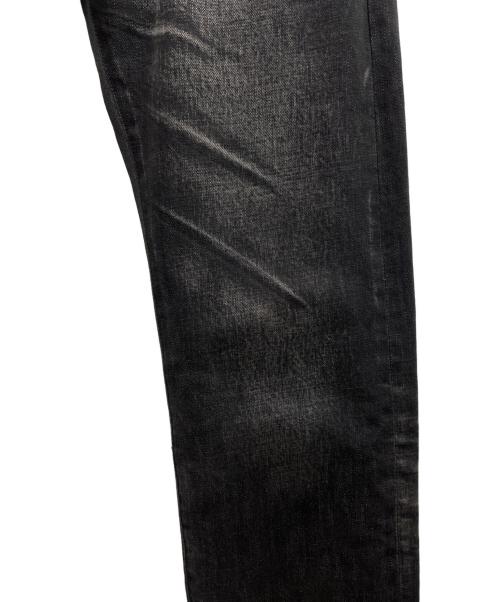 DIOR HOMME（ディオール オム）DIOR HOMME (ディオール オム) 爪痕ブラックデニムパンツ エディ期 グレー サイズ:30の古着・服飾アイテム