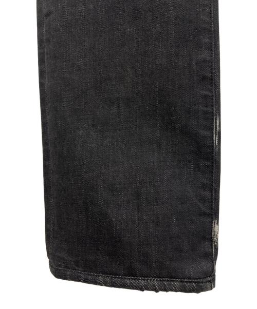 DIOR HOMME（ディオール オム）DIOR HOMME (ディオール オム) 爪痕ブラックデニムパンツ エディ期 グレー サイズ:30の古着・服飾アイテム