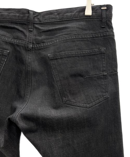 DIOR HOMME（ディオール オム）DIOR HOMME (ディオール オム) 爪痕ブラックデニムパンツ エディ期 グレー サイズ:30の古着・服飾アイテム