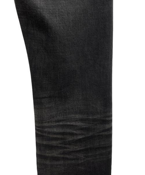 DIOR HOMME（ディオール オム）DIOR HOMME (ディオール オム) 爪痕ブラックデニムパンツ エディ期 グレー サイズ:30の古着・服飾アイテム