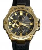 CASIOカシオ）の古着「G-SHOCK GST-B100GB-1A9DR」｜ブラック×ゴールド