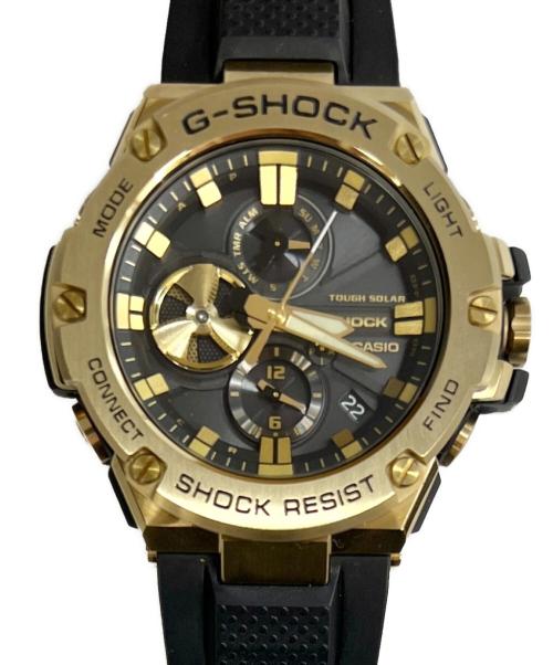 CASIO（カシオ）CASIO (カシオ) G-SHOCK GST-B100GB-1A9DR ブラック×ゴールドの古着・服飾アイテム