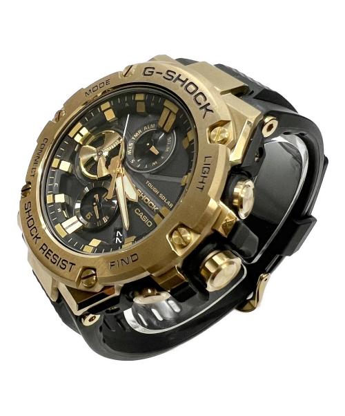 CASIO（カシオ）CASIO (カシオ) G-SHOCK GST-B100GB-1A9DR ブラック×ゴールドの古着・服飾アイテム