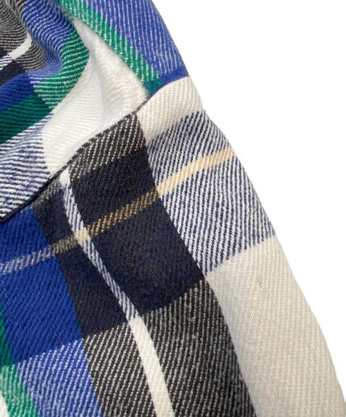 FIVE BROTHER（ファイブブラザー）FIVE BROTHER (ファイブブラザー) ヘビーネルシャツ 70s～80s ブルー サイズ:2XLの古着・服飾アイテム
