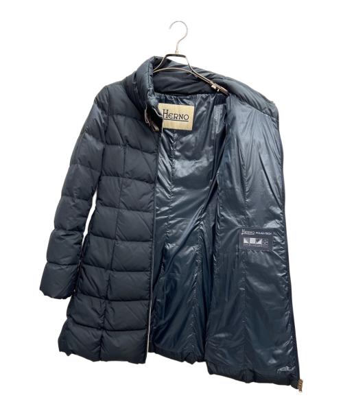 HERNO（ヘルノ）HERNO (ヘルノ) ダウンコート ネイビー サイズ:42の古着・服飾アイテム