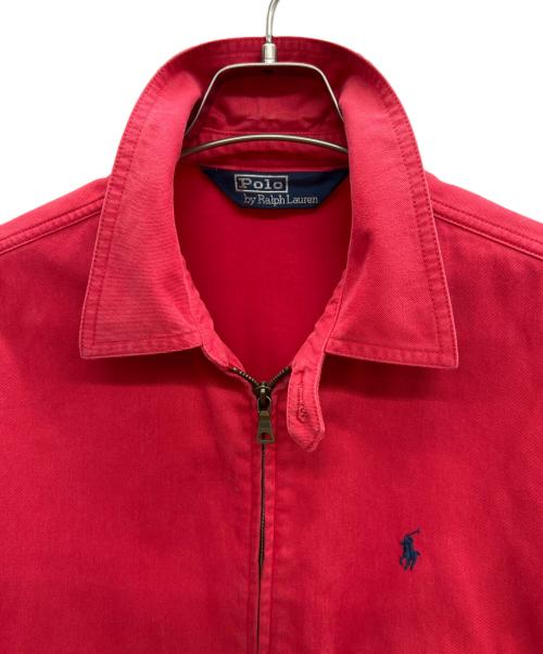 POLO RALPH LAUREN（ポロ・ラルフローレン）POLO RALPH LAUREN (ポロ・ラルフローレン) スイングトップ ショッキングピンク サイズ:Mの古着・服飾アイテム