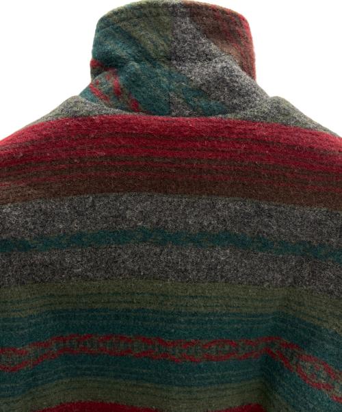 WOOLRICH（ウールリッチ）WOOLRICH (ウールリッチ) ジップアップジャケット グリーン×レッド サイズ:Mの古着・服飾アイテム