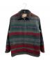 WOOLRICH（ウールリッチ）の古着「ジップアップジャケット」｜グリーン×レッド