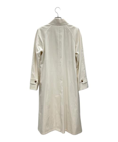 BURBERRY LONDON（バーバリーロンドン）BURBERRY LONDON (バーバリーロンドン) ステンカラーコート アイボリー サイズ:7APの古着・服飾アイテム