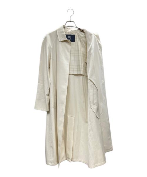 BURBERRY LONDON（バーバリーロンドン）BURBERRY LONDON (バーバリーロンドン) ステンカラーコート アイボリー サイズ:7APの古着・服飾アイテム