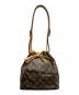 LOUIS VUITTON (ルイ ヴィトン) プチノエ モノグラム ブラウン：120000円