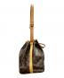中古・古着 LOUIS VUITTON (ルイ ヴィトン) プチノエ モノグラム ブラウン：120000円