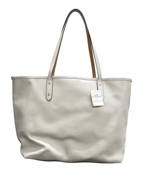 COACH（コーチ）COACH (コーチ) シティ ジップ トート ホワイトの古着・服飾アイテム